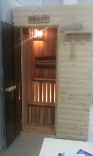 Сауна в квартире, на балконе с экономией 400 руб.только к но.