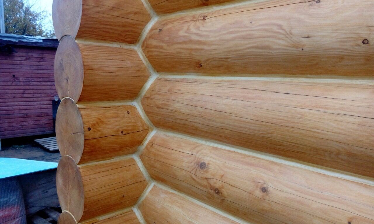 Технология теплый шов для деревянных домов.