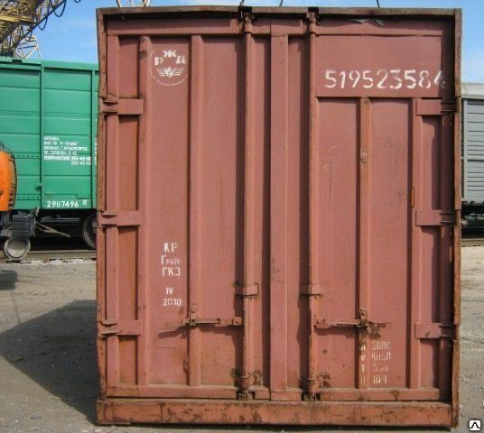 Железнодорожный
  контейнер под склад 5 тонн