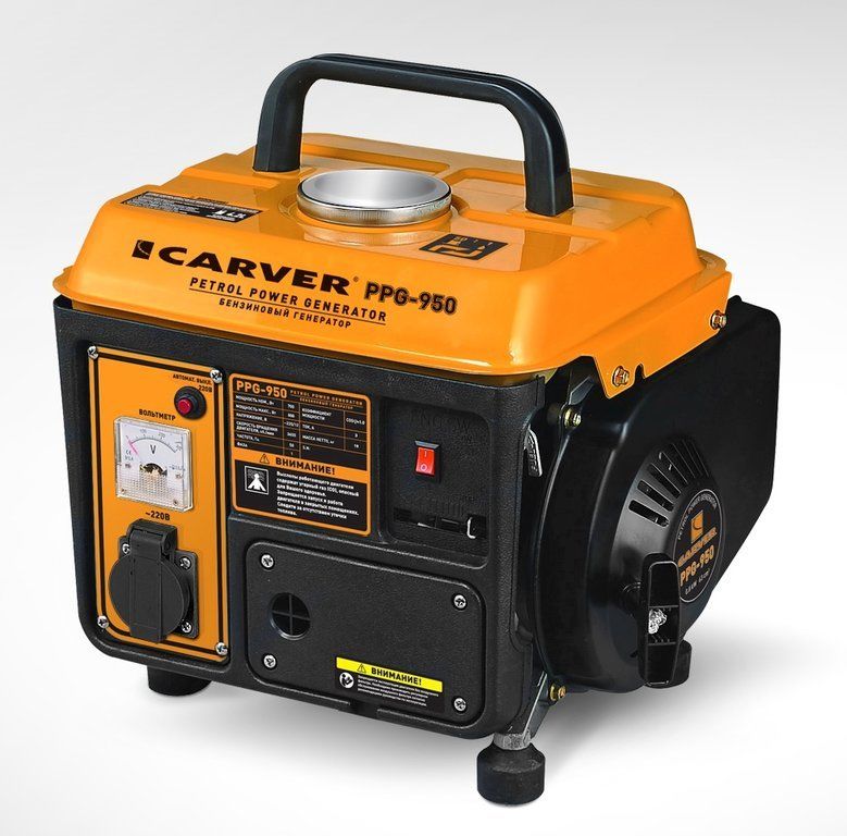 Генератор Carver PPG- 950 0,7 кВт