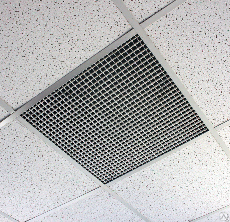 Решётка вентиляционная приточно-вытяжная декоративная потолочная ...