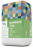 Клей для тяжелой керамической плитки, керамогранита Forbo 756 Eurobond