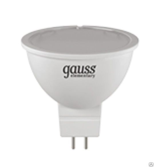 Лампа светодиодная LED 5,5вт 230в GU5.3 теплый Gauss