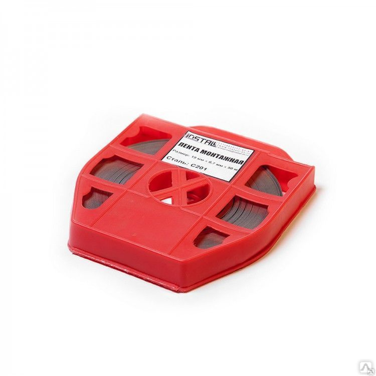 Лента бандажная крепежная, нержавеющая сталь С201, цена в Москве от ...