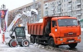 Погрузка и вывоз снега Ильинское шоссе 2