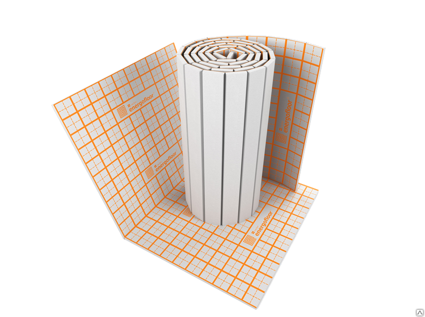 Подложка для " теплого пола" Energofloor Tacker (Плита 30 мм 1 м х 1,6 м)