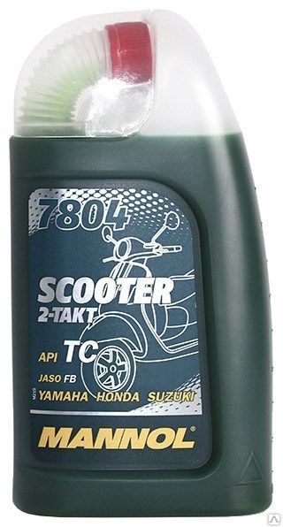 Моторное масло синтетическое Mannol 7804 Scooter 2-Takt 1 л
