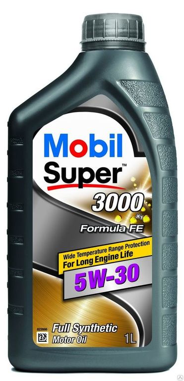 Масло моторное Mobil Super 3000 Х1 F FE 5w30, 1 л требованиястандарт Ford