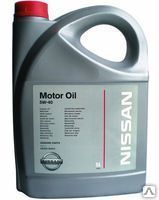 Моторное масло Nissan Motor Oil 5W40