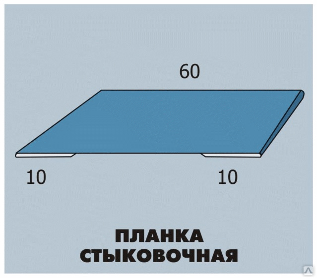 Стыковочная планка для задней стенки шкафа