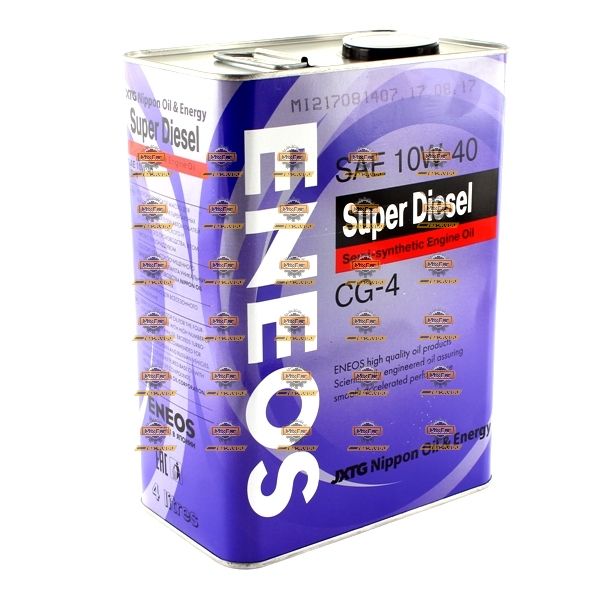 Масло моторное полусинтетическое-ENEOS CG-4 (diesel) полусинтетика 10/40 4л