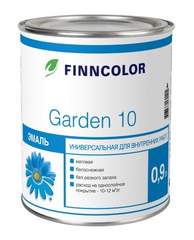 Эмаль Finncolor Garden 10 C матовая 2,7 л