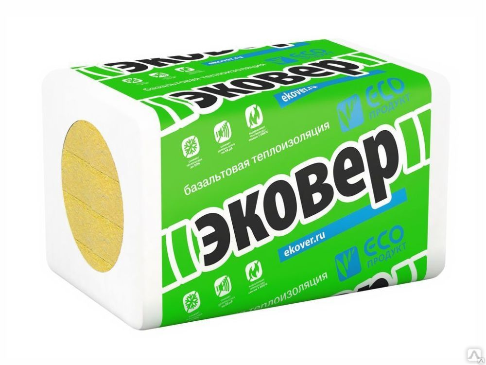 Минвата Эковер стандарт 50 1000х600х100, цена в Екатеринбурге от ...