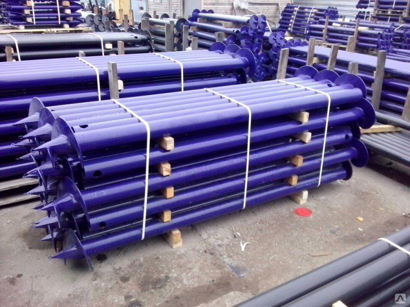 Винтовые сваи (изготовление, монтаж), цена в Перми от компании ТСК ГАРАНТ+