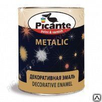Декоративная эмаль picante metalic