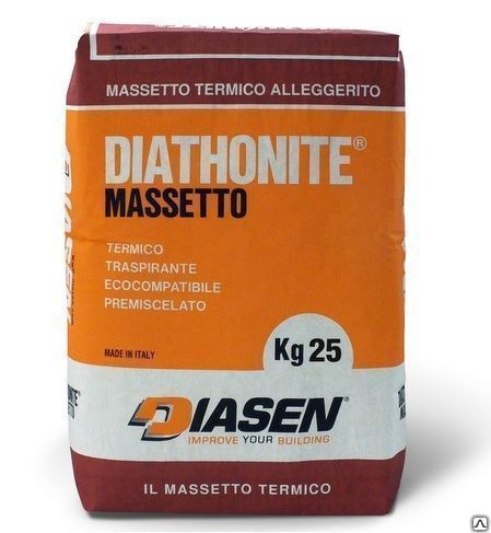 Стяжка для пола diathonite massetto
