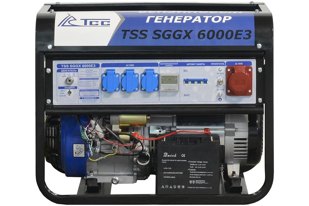 Бензогенератор TSS SGGX 6000 E3 2