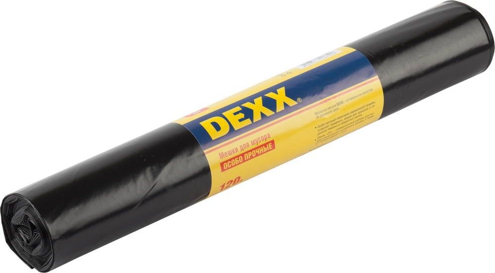 Мешки для мусора DEXX особопрочные, черные,180 л,10 шт