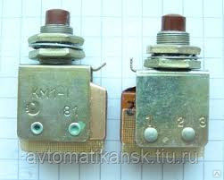 Кнопка КМ-1-1 (КМД-1-1, ПКн-6-1) 