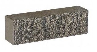 Кирпич К98 гиперпрессованный одинарный полнотелый (КГОПо) скол ложок 0,5НФ (250Х60Х65 мм) Серебро