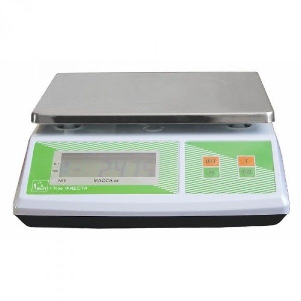 Весы фасовочные, счётные ФорТ-Т 708Ф (6кг;1г) LCD Фиеста