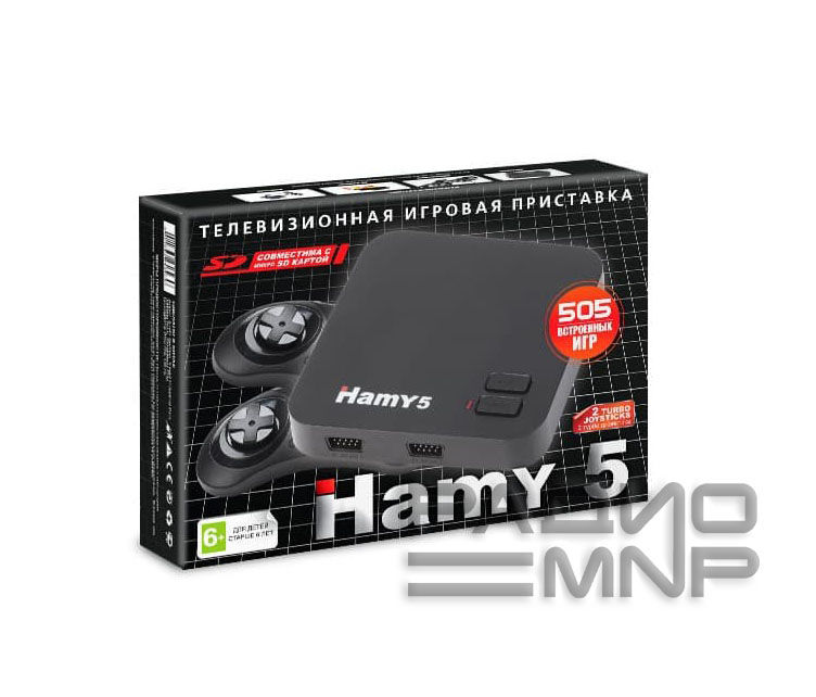 Игровая приставка 16Bit Sega-Dendy "Hamy 5" (microSD-Card, 505 in 1)