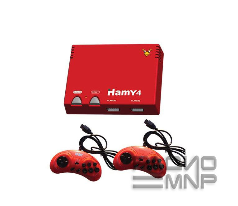 Игровая приставка 16Bit Sega-Dendy "Hamy 4" (SD-Card, 350 in 1) Red 2