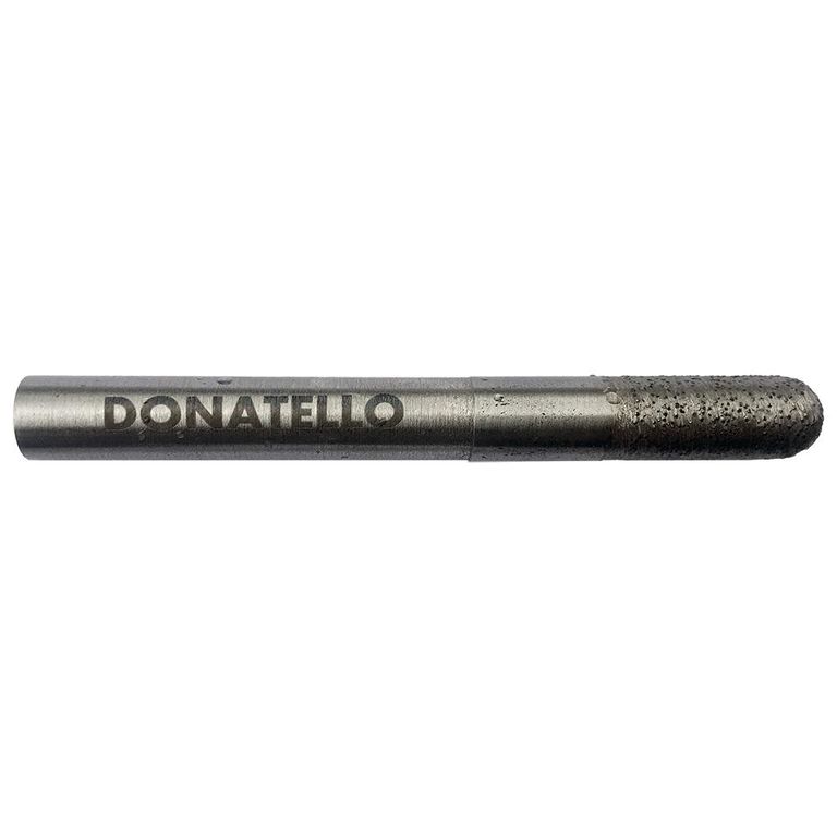Алмазная фреза DONATELLO для гранита, сфера R 5,0 мм (хвостовик ? 10 мм)