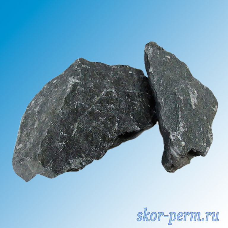Камни для банных печей ТАЛЬКОХЛОРИТ (20 кг)