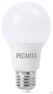 Лампа светодиодная РЕСАНТА LL-R-A60-9W-230-3K-E27 Ресанта 