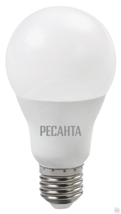 Лампа светодиодная РЕСАНТА LL-R-A65-15W-230-3K-E27 Ресанта 