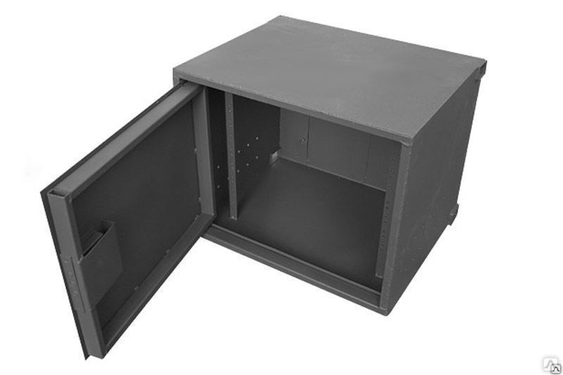 Шкаф (ящик) антивандальный настенный 740x550x450мм