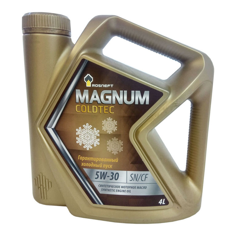 Моторное масло Роснефть Magnum Coldtec 5W-30 4л