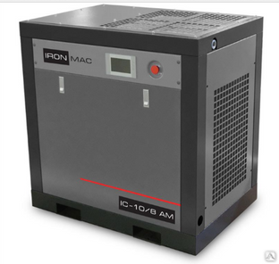 Винтовой компрессор Ironmac IC 100/10 AM с прямым приводом 