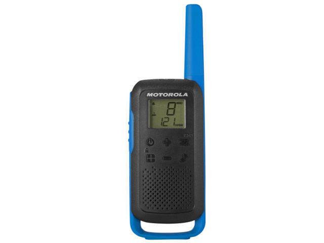 Радиостанция маломощная в комплекте (2шт+ЗУ) TALKABOUT T62 Blue Motorola (Для не профессионального использования) MOTORO