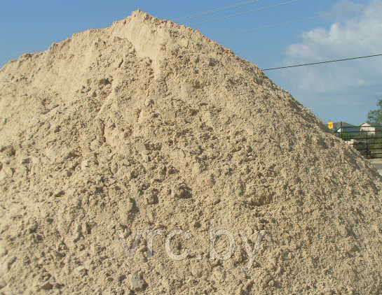 Песок строительный в меш. по 50 кг