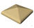 Клинкерный колпак на столб «Гладкий» (300x300x80) из высокопрочного бетона #2