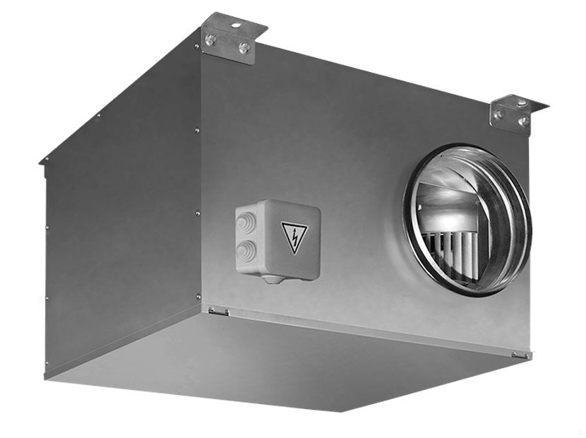 Вентилятор круглый канальный SHUFT ICFE 400 VIM звукоизолированный корпус