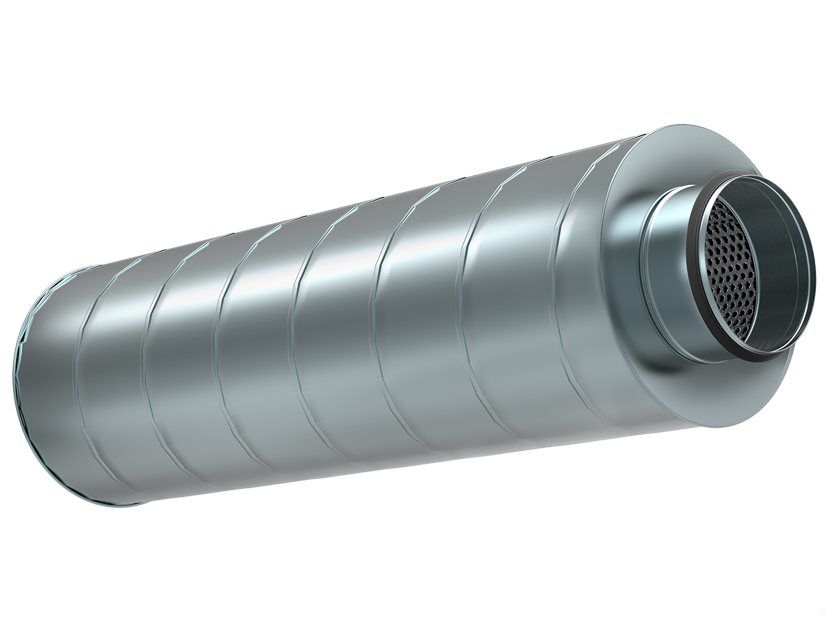 Шумоглушитель Shuft для круглых воздуховодов SCr 400/900