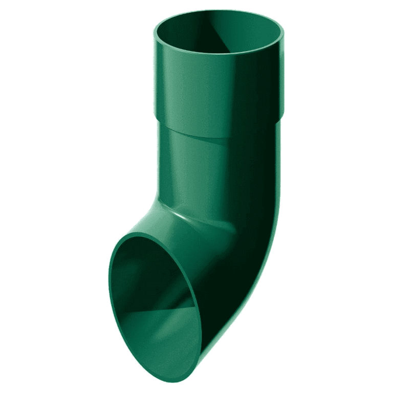 Отвод трубы Verat 125/82 зеленый