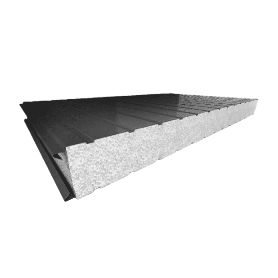 Сэндвич панель стеновая СП-120(П) RAL 9003/9003 0,5/0,5 мм 1190 мм