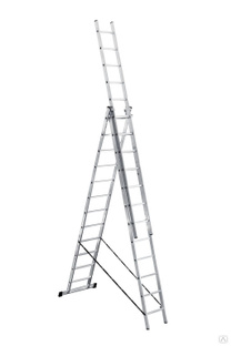 Лестница алюминиевая трёхсекционная Perilla 3х12 (411312) #1