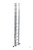 Лестница алюминиевая трёхсекционная Perilla 3х12 (411312) #3