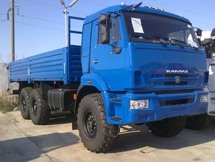 Бортовой грузовик КамАЗ 5350-6017-66 (6х6)
