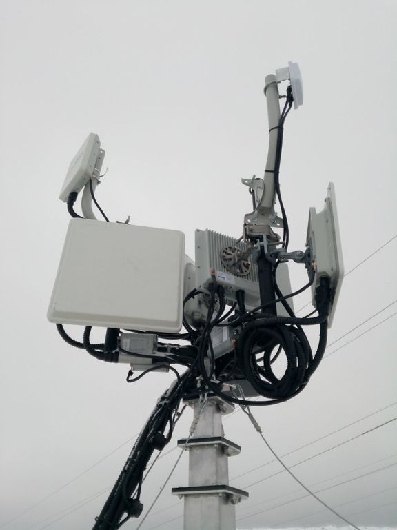 Мобильный комплекс связи с камерами (прожекторами или антеннами БШД) "КУБ" 7