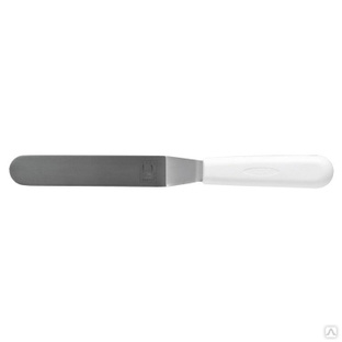 Лопатка кондитерская с пластиковой ручкой, изогнутая, 20 см, P.L. Proff Cuisine 