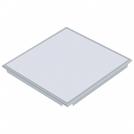 Потолочная панель Албес AP600A6-E Эконом/45/T-24 9003 белая оцинк (мет)