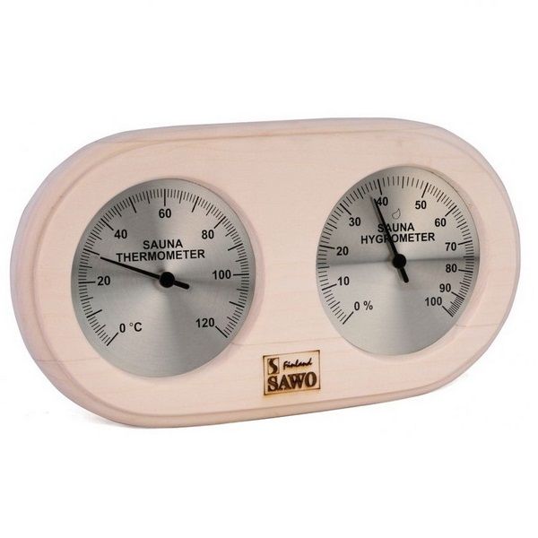 Термогигрометр для бани Sawo 222-THА Sawo