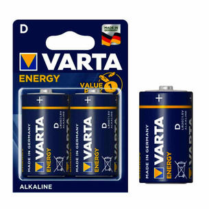 Батарейки VARTA Energy D LR20 1.5v (2 шт)