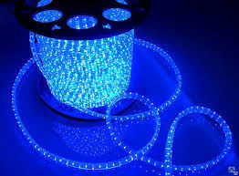 Дюралайт светодиодный LEDх36/м синий двухжильный кратность 2 м бухта 100 м (LED-R) Feron 26065 